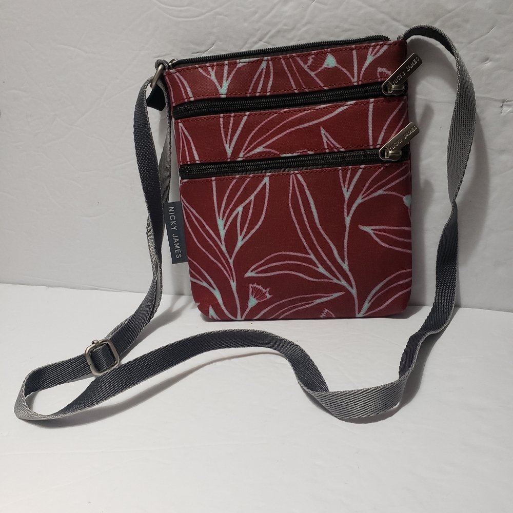 NICKY JAMES Canvas Crossbody
